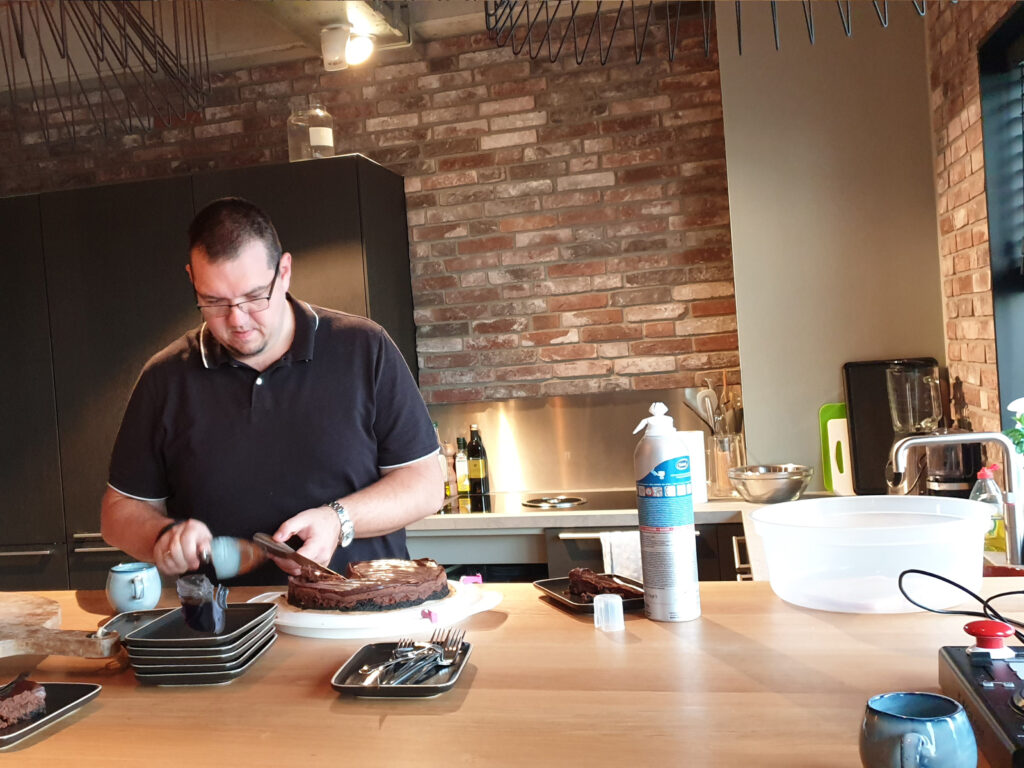 taart in het clubhuis